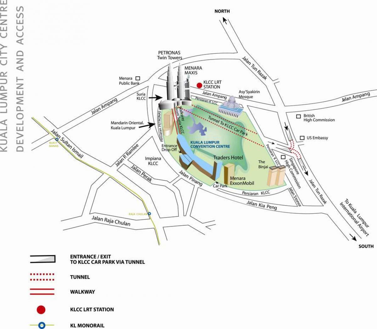 Peta dari kuala lumpur convention centre