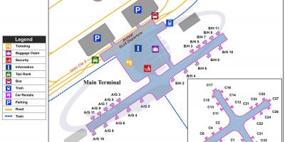 Kuala lumpur international airport terminal map