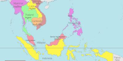 Kuala lumpur lokasi pada peta dunia