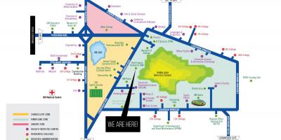 Peta dari universitas malaya
