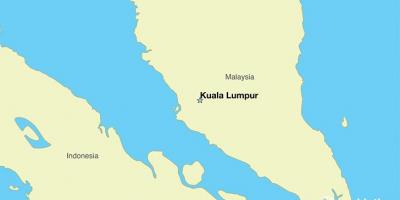 Peta dari ibukota malaysia